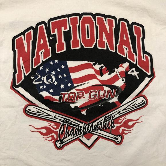 Vintage 2014 National Championship Baseball Graphic Tee - Picture 4 of 5